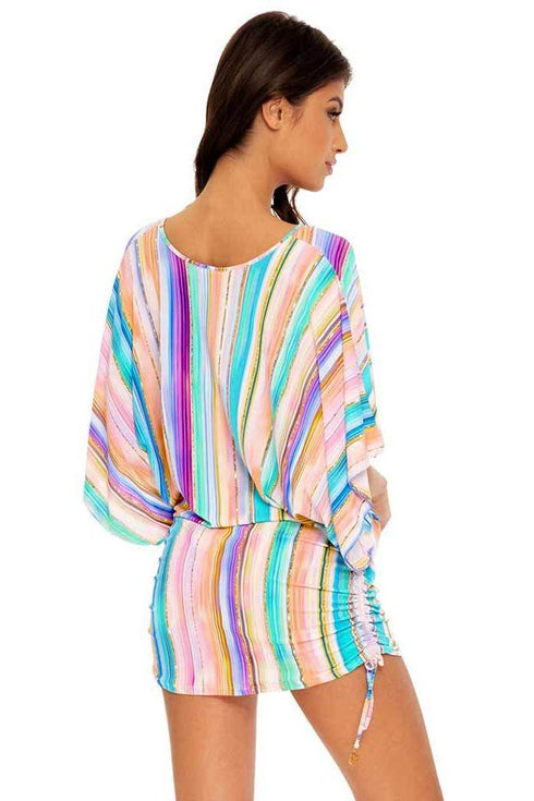 Luli Fama Heat Waves CABANA DRESS